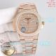 Luxury Replica PDF Factory Iced Out Patek Philippe Nautilus Rose Gold Diamond Watch (3)_th.jpg